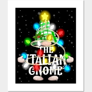 The Italian Gnome Christmas Matching Family Shirt Posters and Art